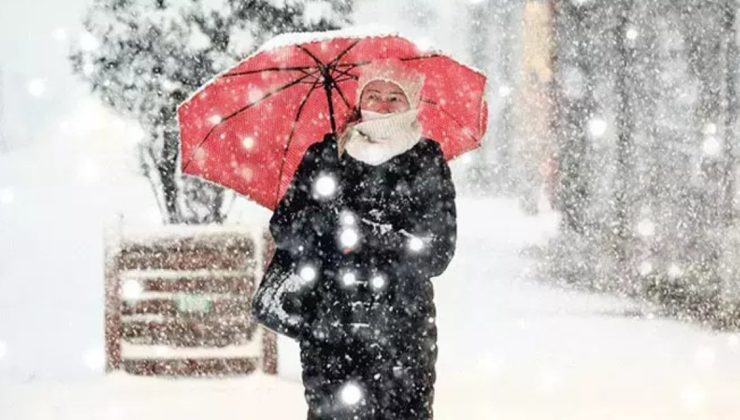 Lapa Lapa Kar Geliyor! Hava Sıcaklıkları 9 Derece Düşecek, Birçok İlde Sarı Kod Verildi!