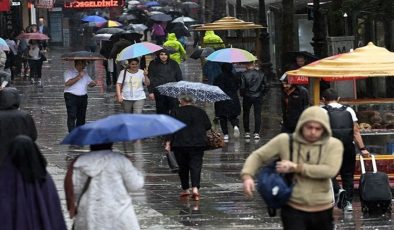 Güneeşe Aldanan Yandı Sağanak Yağış ve Fırtına Gleiyor!