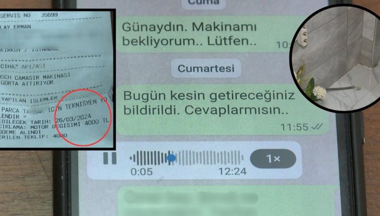 İnternette bulduğu ilk numarayı aradı; hem parasından hem çamaşır makinesinden oldu