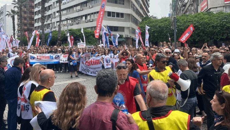 İzmir’de Eğitim Sendikaları Birleşti: “Okullarda Ölmek İstemiyoruz”