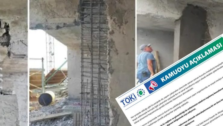 TOKİ Hatay’daki konutların tamiratları yapıp soruşturma başlattı