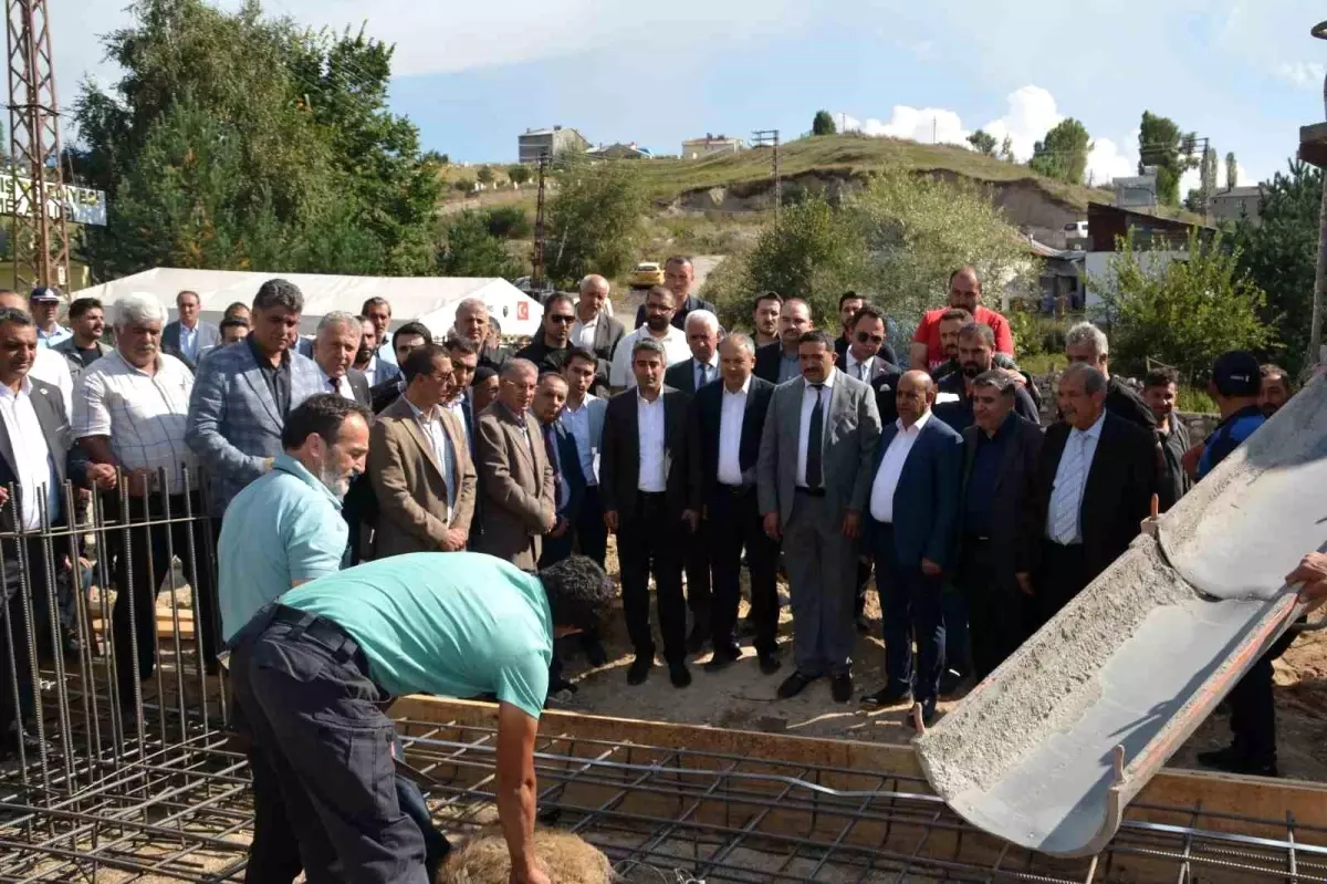 Sarıkamış’ta Gasilhane’nin Temel Atma Töreni Gerçekleşti