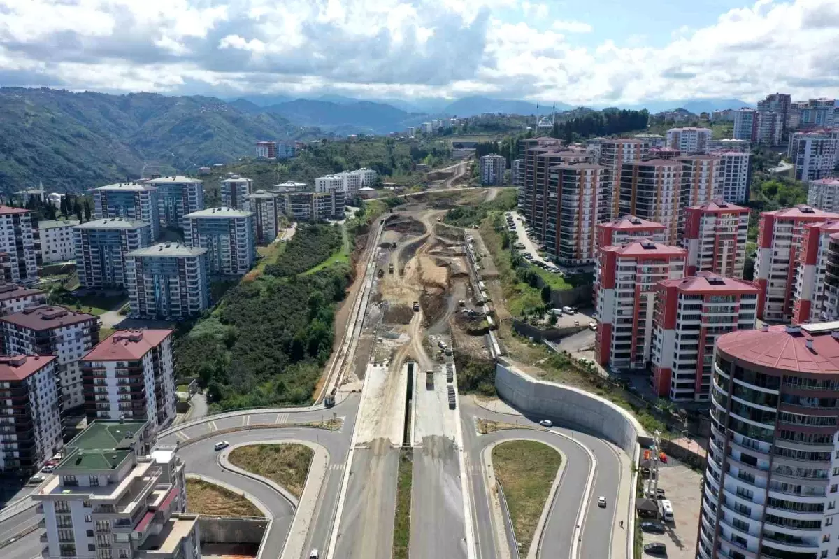 Trabzon’daki Kanuni Bulvarı’nın 20 Kilometresi Tamamlandı