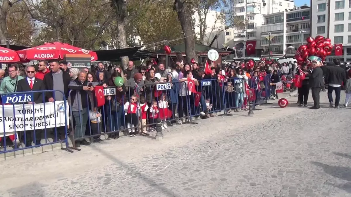 Sinop’ta Renkli Cumhuriyet Bayramı Kutlaması