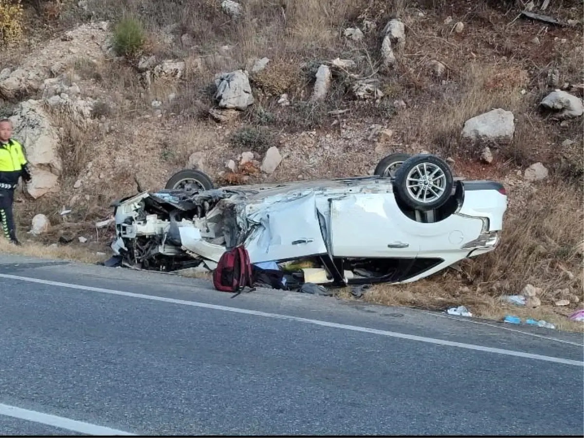 Akseki’de Trafik Kazası: 4 Yaralı