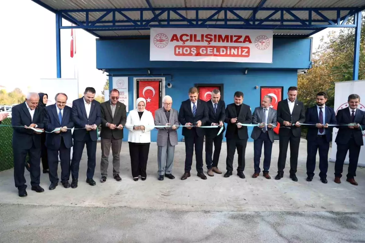 Düzce’de 112 Acil Sağlık İstasyonu Açıldı