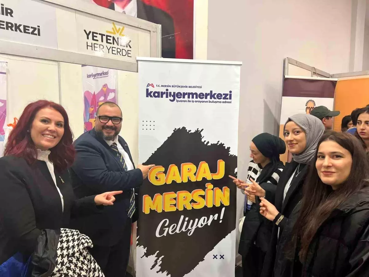 Mersin Büyükşehir Belediyesi Kariyer Merkezi, Doğu Akdeniz Kariyer Fuarı’nda Öğrencilere Yönelik Hizmetlerini Tanıttı