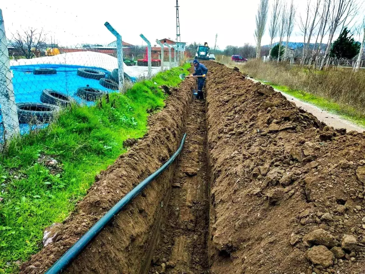 BASKİ’den Bigadiç’e Yeni İçme Suyu Hattı