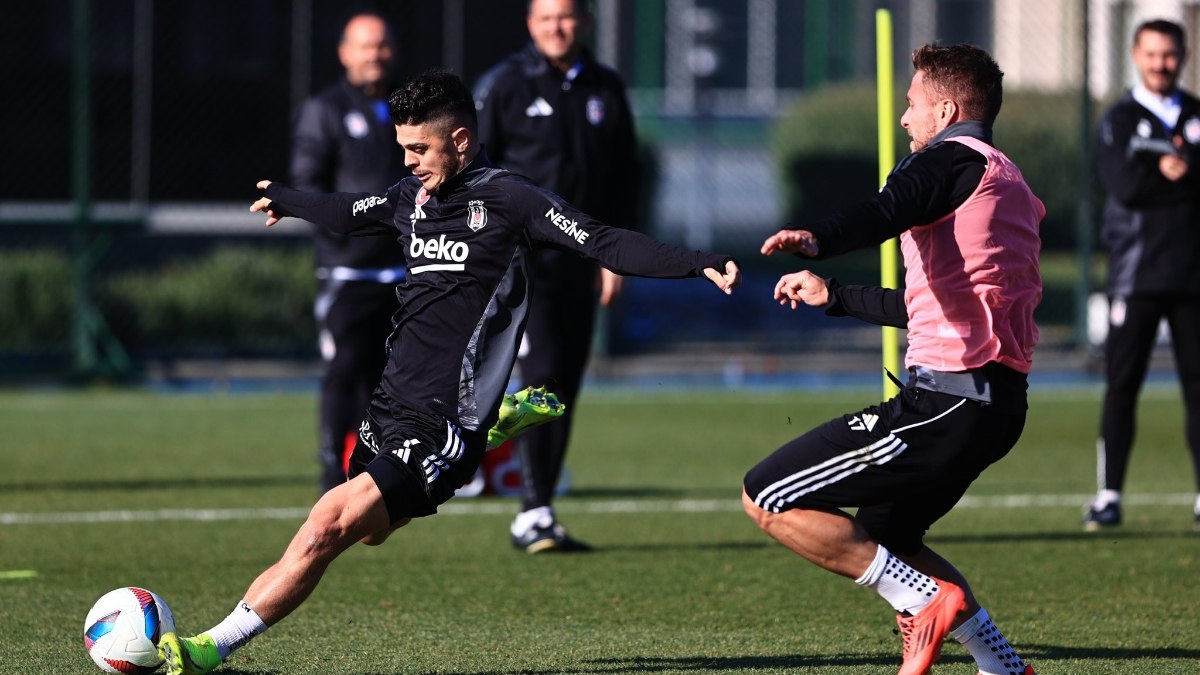 Beşiktaş, Bodrum FK maçı hazırlıklarına devam etti