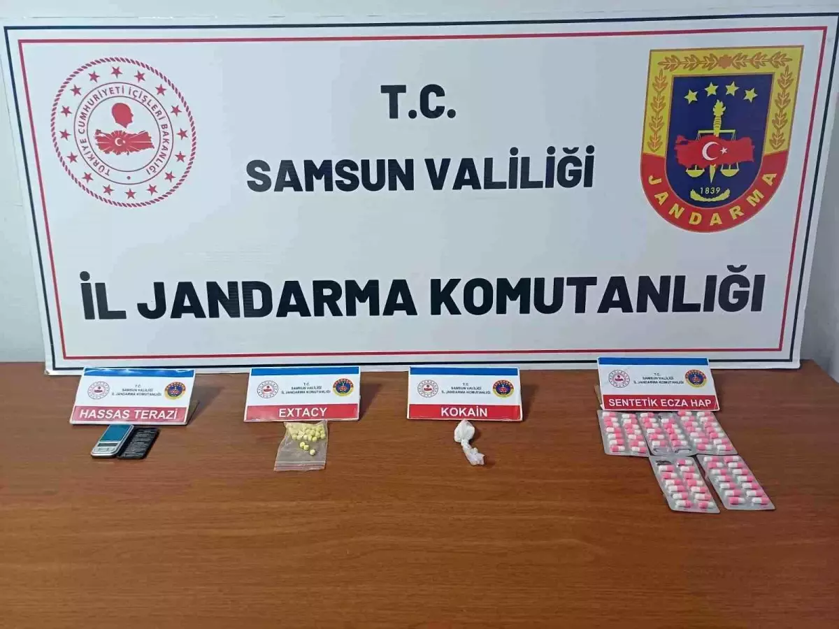 Samsun’da Uyuşturucu Ticareti Yapana Operasyon