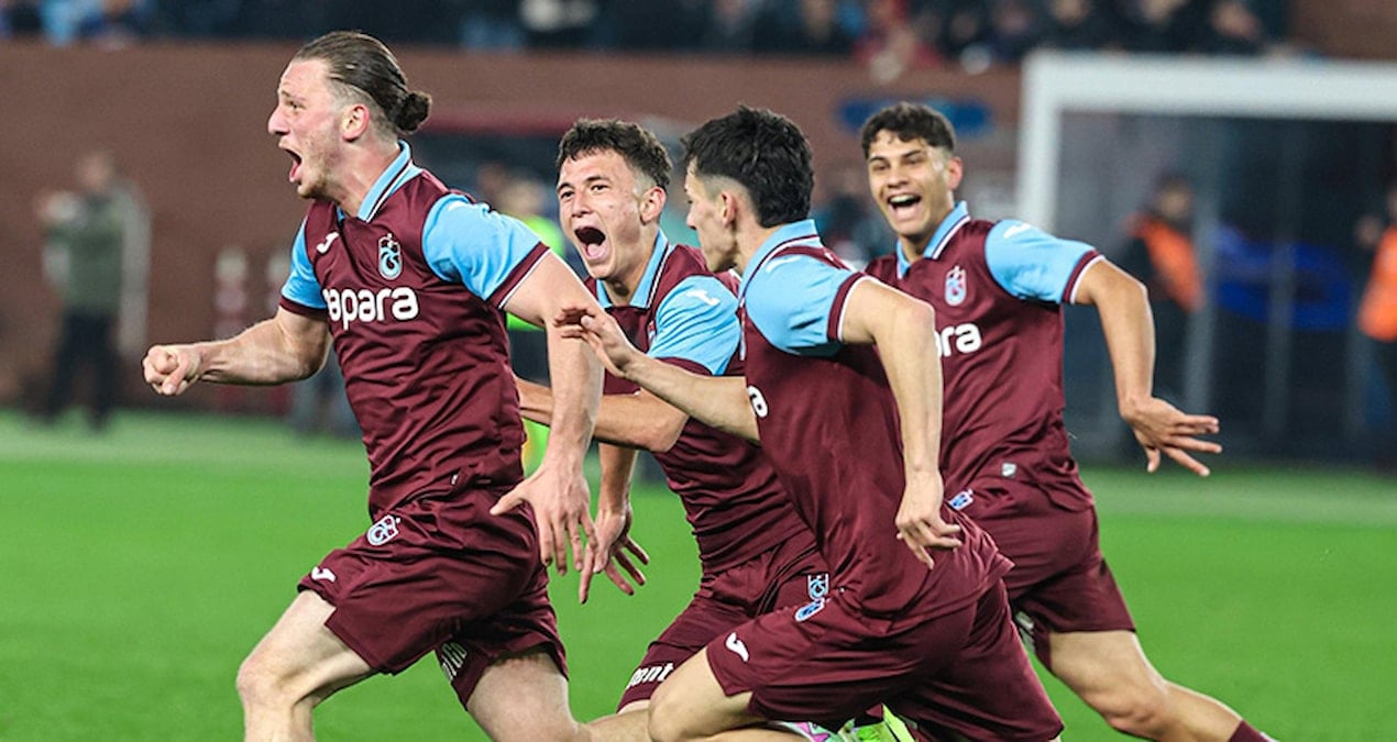 Türk futbolunda bir ilk! Trabzonspor gençleri tarih yazdı…