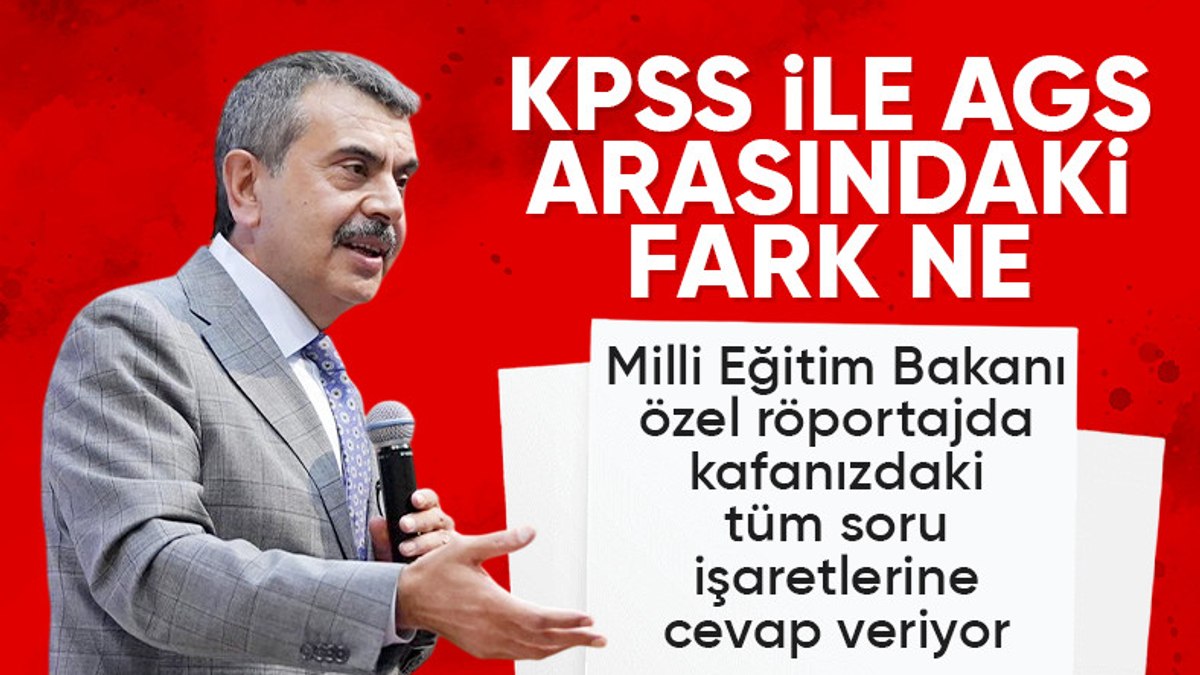 Yusuf Tekin Akademi Giriş Sınavı ve KPSS arasındaki farkı anlattı